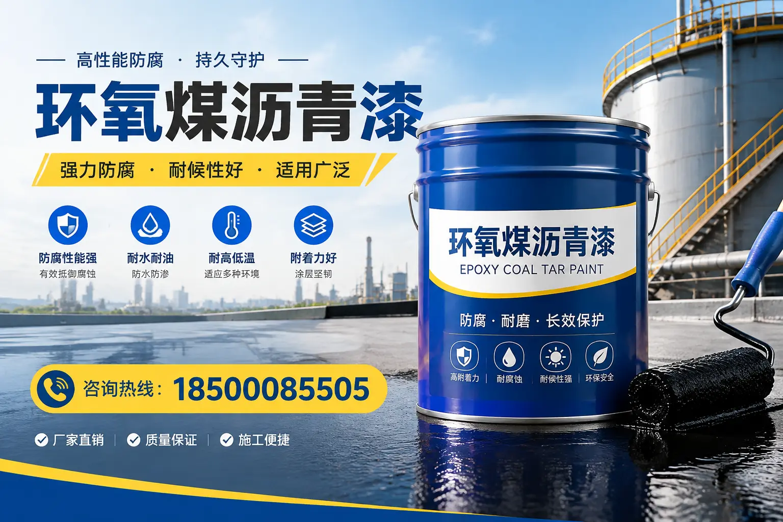 环氧煤沥青漆的储存与运输注意事项，新星企业须知